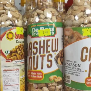 De Boss Standard Cashew Nuts 450g