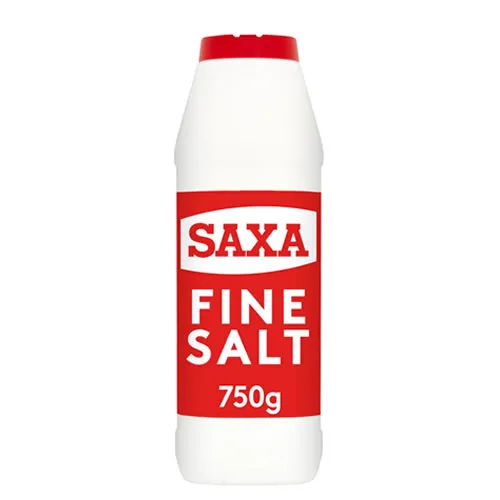 Saxa Fine Salt 750g